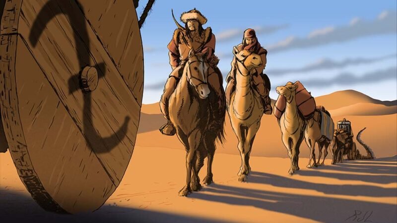 Available Now: The Marco Polo Collection Art Print #4 — The Caravan