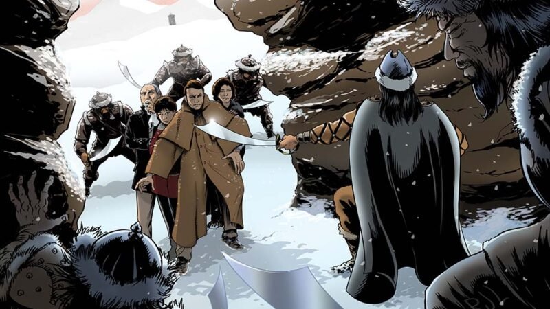 Available Now: The Marco Polo Collection Art Print #1 — Mongols at the Pass