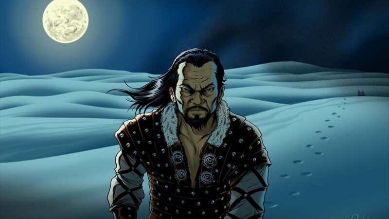 Available Now: The Marco Polo Collection Art Print #2 — Warlord in the Desert